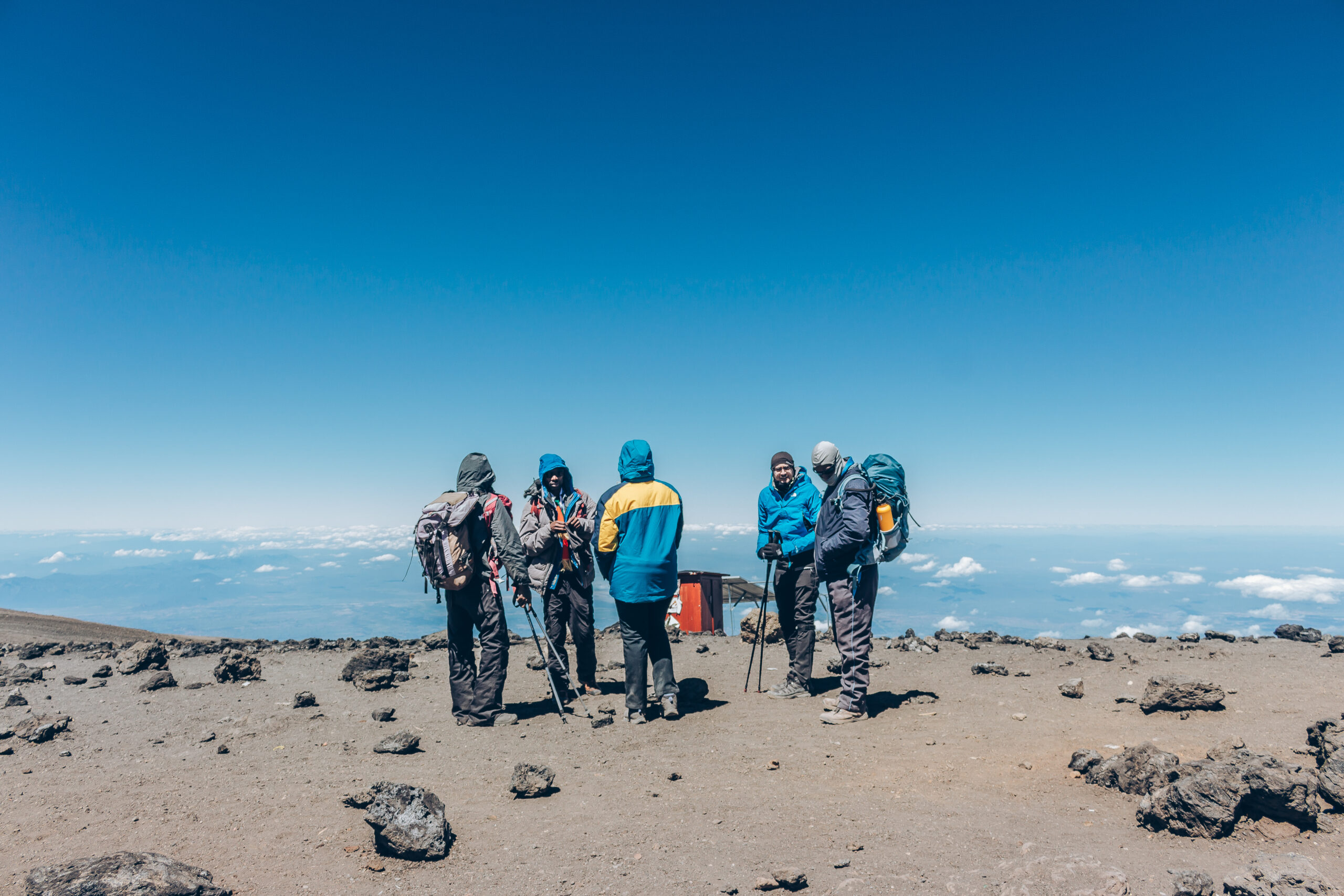 Kilimanjaro expedition group